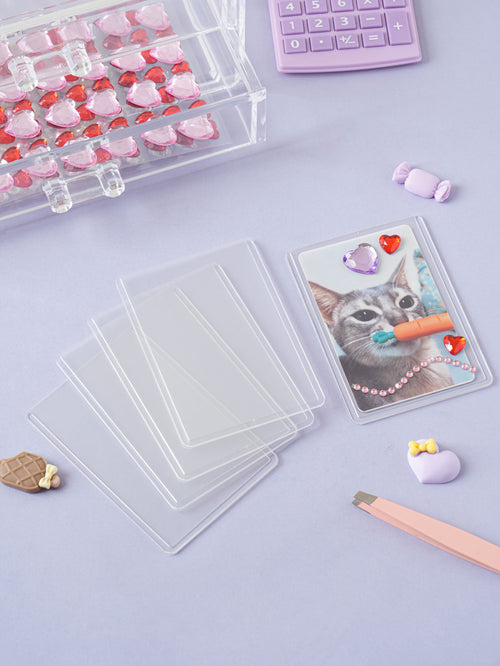 Daiso Bulkku UV Coated Mini Top Loader – K-pop photocard holder