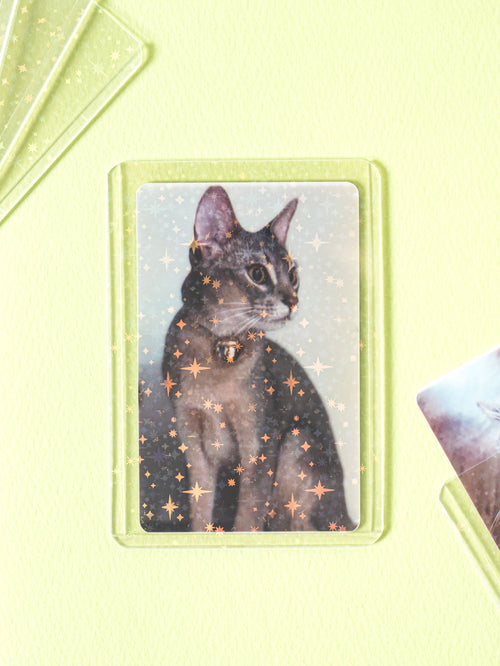 Daiso Bulkku Hologram Mini Top Loader – K-pop photocard holder