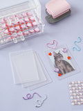 Daiso Bulkku Ball Chain Top Loader 4 Sets – K-pop photocard holder